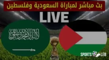 شاهد الآن.. السعودية وفلسطين في لقاء كروي لنيل المجد العربي 2025